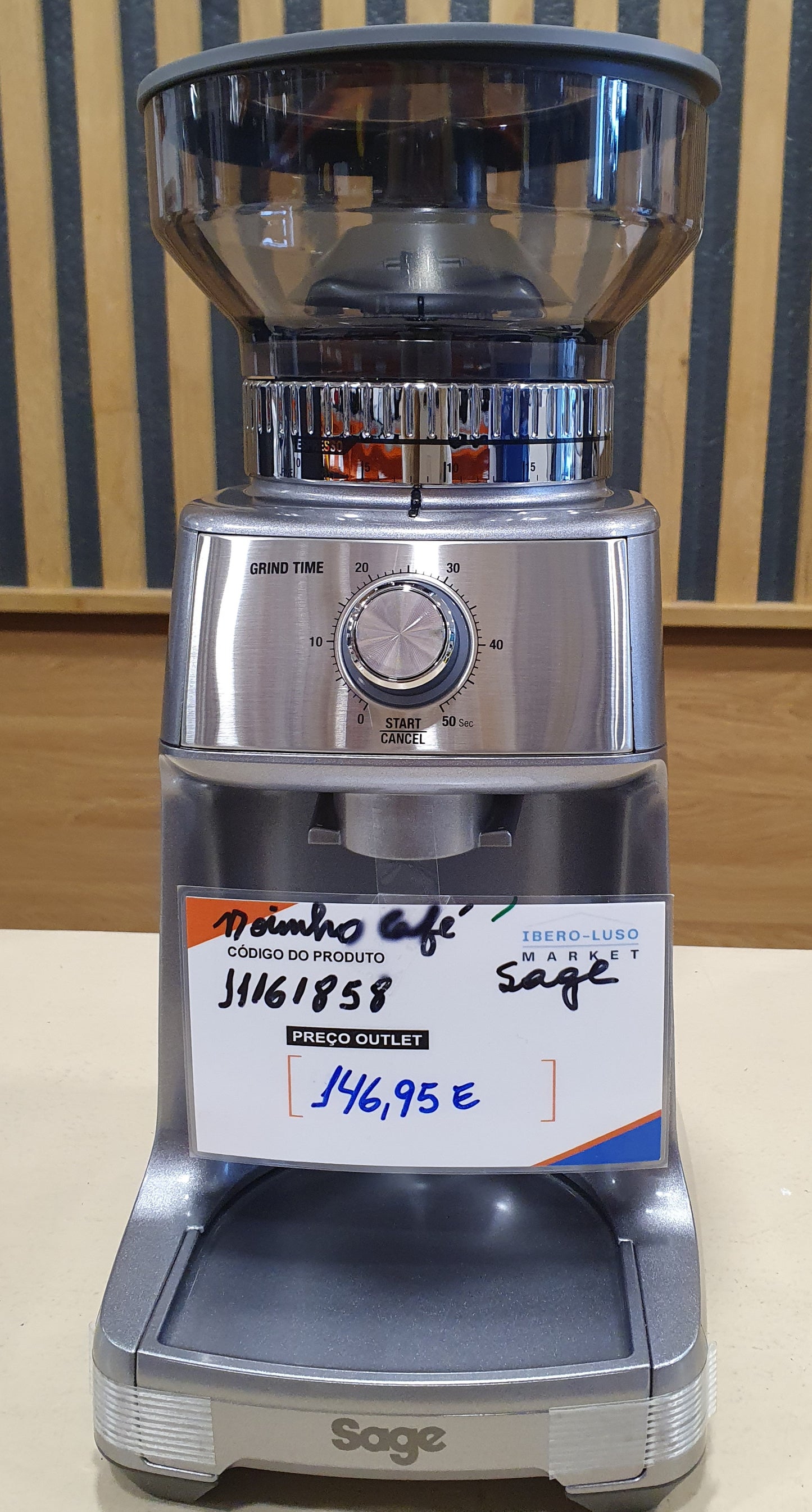 Moinho de Café Dose Control Pro BCG600SIL - SAGE