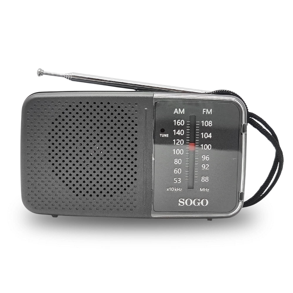 #Rádio de bolso  RAD-SS-8845  a pilhas (2x AA não incluidas) - Sogo