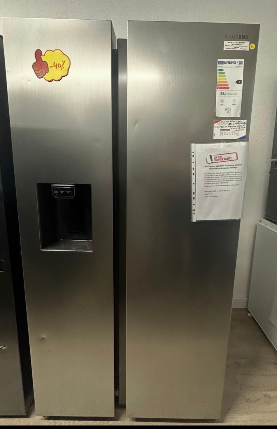Frigorifico Americano Requer Ligação á Rede de Água RS6GA8831S9/EG -SAMSUNG
