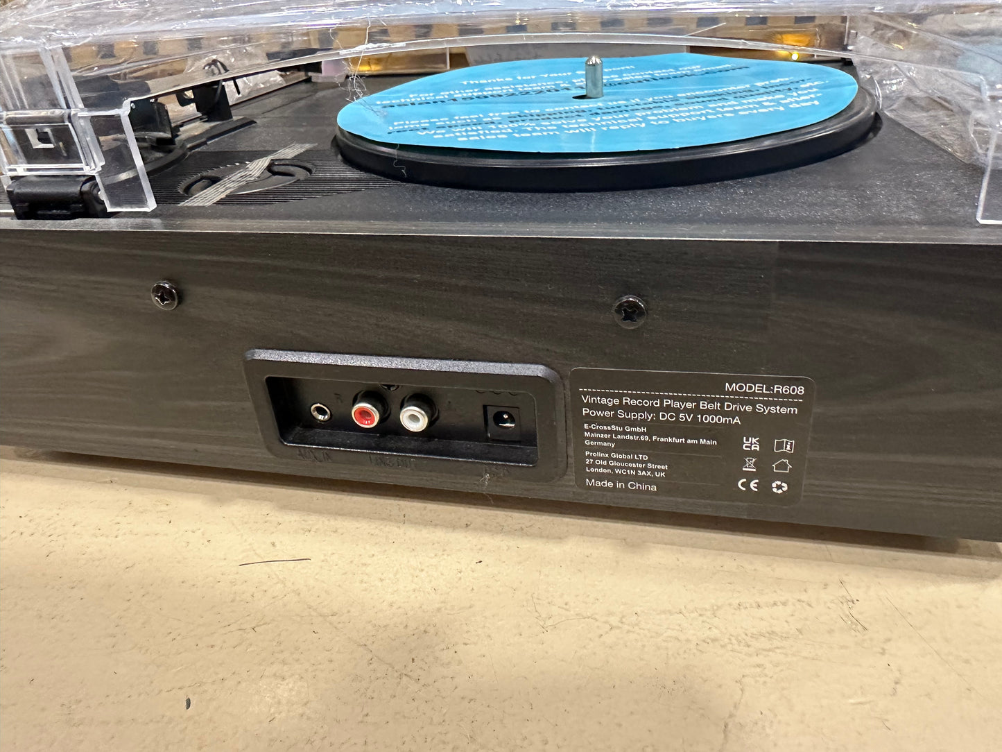 Gira Discos Retro Vintage R608 - Turntable