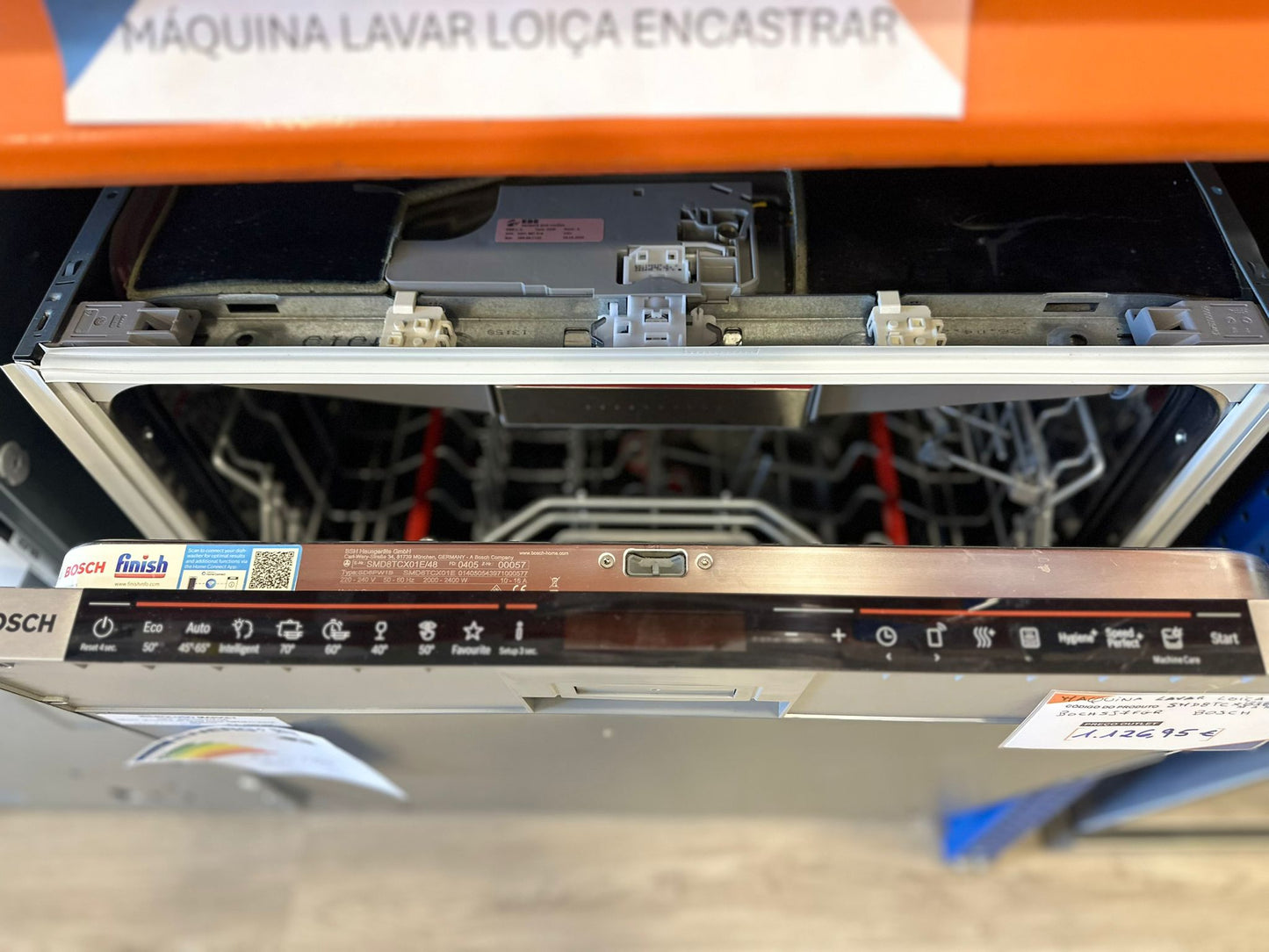 Máquina de lavar loiça encastre SMD8TCX01E - BOSCH