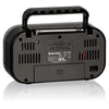 #Rádio TRA-2235/RD|Funcionamento por pilhas (4x LR6) ou corrente|vermelho - Roadstar