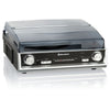 #Gira discos  TTR-8634|Leitor de vinil 33/45/78 rpm| Rádio|Preto  - Roadstar