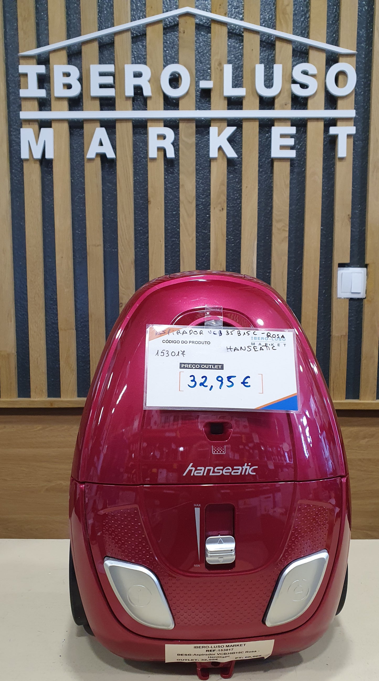 Aspirador VCB35B15C1J7W70 /700W/ROSA - Hanseatic