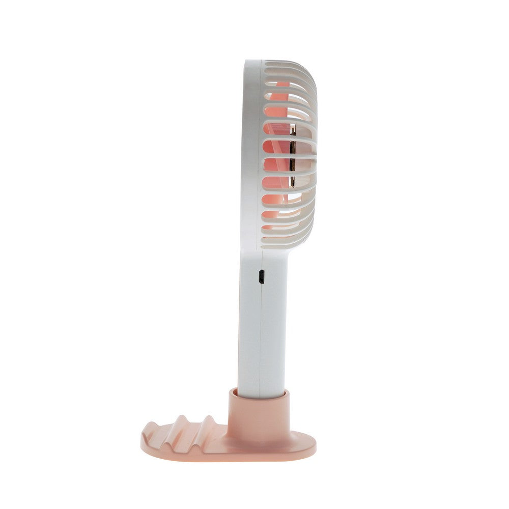 # Mini Ventoinha de Mesa Portátil c/suporte p/telemóvel VEN-SS-21420P|USB -Sogo