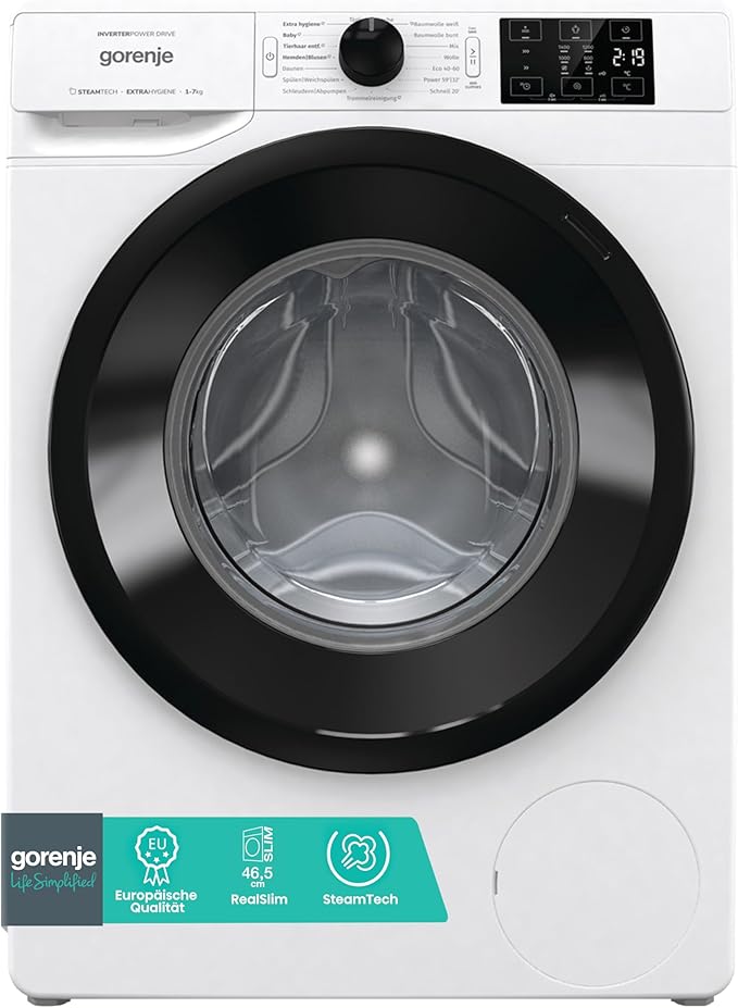 Máquina de lavar roupa WAM74SAP 7Kg-GORENJE