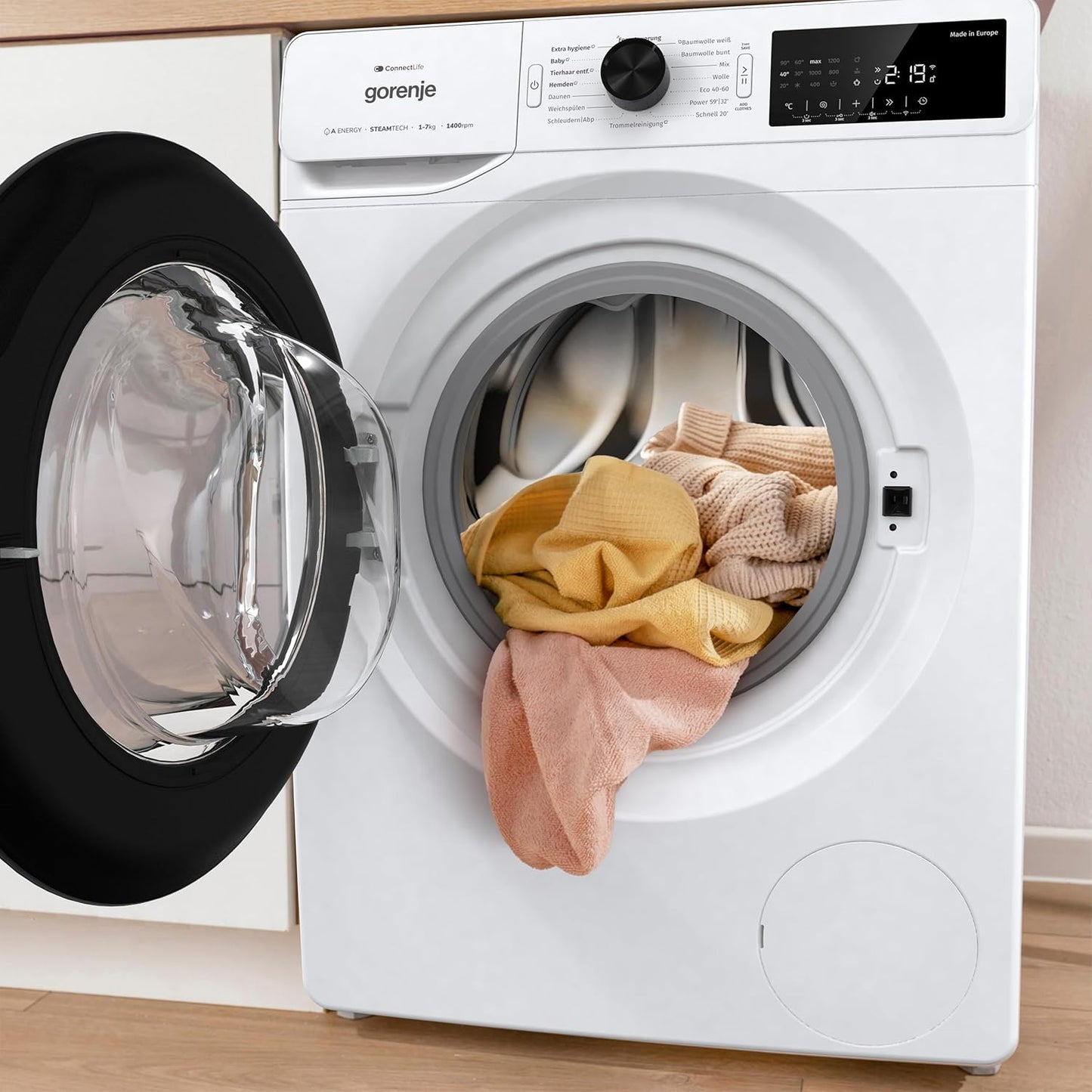 Máquina de Lavar Roupa WPAM74SA1T 7Kg - GORENJE