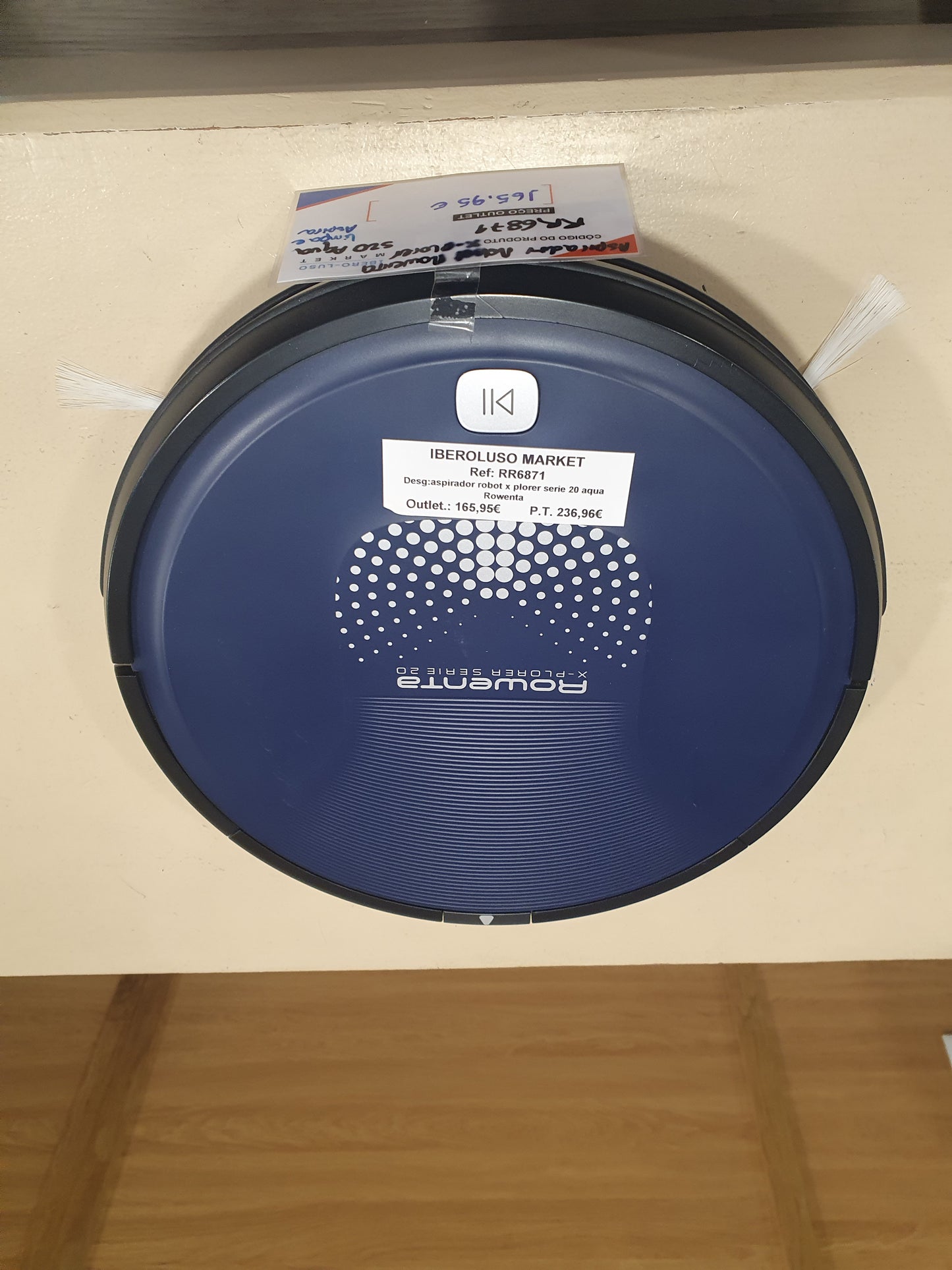 Aspirador Robot X-PLORER Serie 20 Aqua - Rowenta