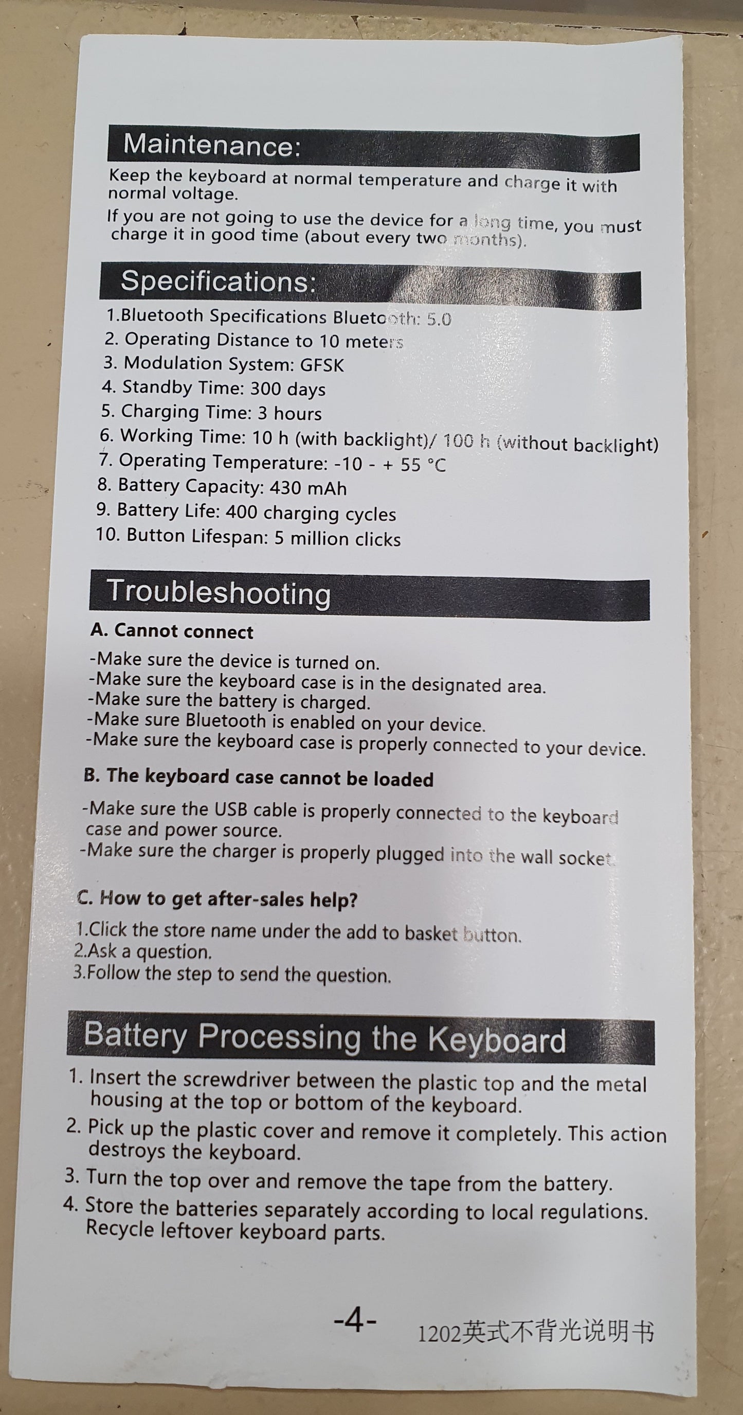 SUPORTE TABLETE COM TECLADO