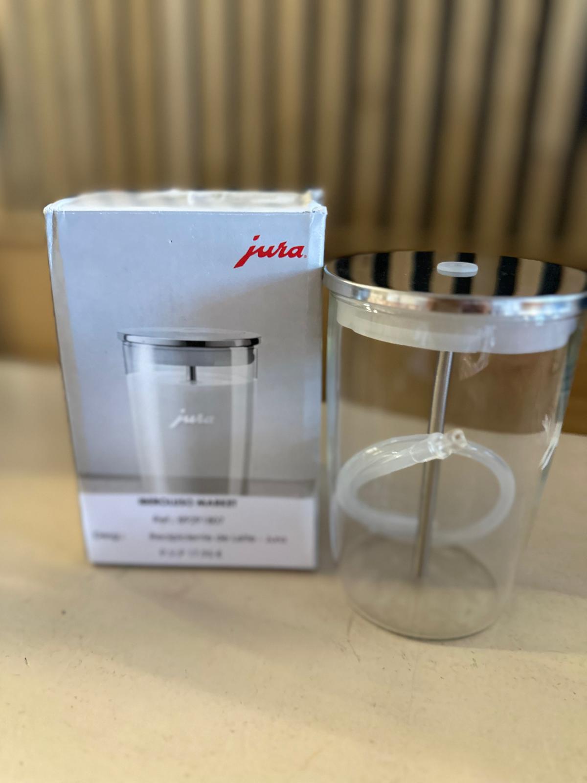 Recipiente de vidro para leite compatível com as máquinas de café expresso - Jura