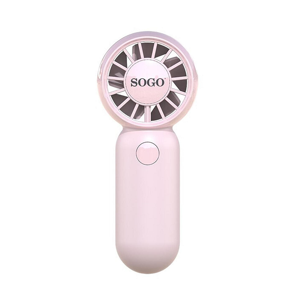 #Mini Ventoinha VEN-SS-21145-PI |USB|3W|Rosa -  Sogo