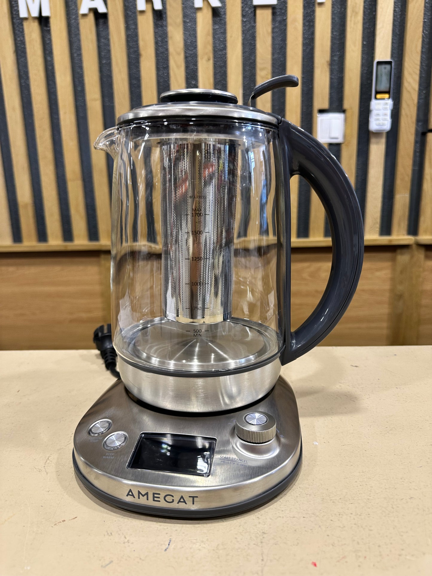 Cafeteira De Cha KEG8041-GS| 2200W- Amegat