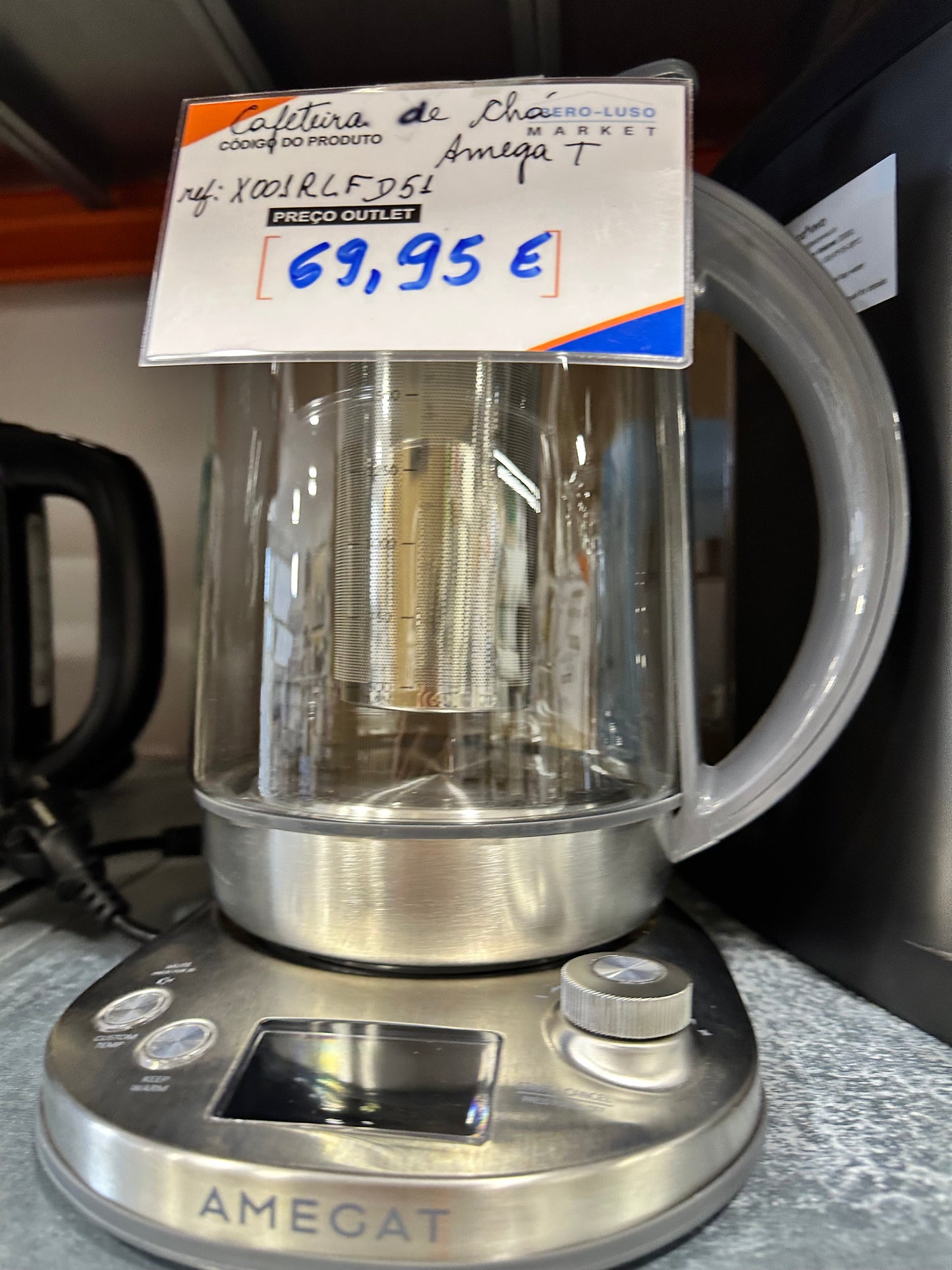Cafeteira De Cha KEG8041-GS| 2200W- Amegat
